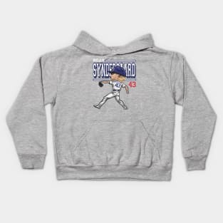 Noah Syndergaard Los Angeles D Cartoon Kids Hoodie